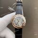 Copy Cartier Ballon Blanc de Sapphire 30mm Watches Rose Gold Purple Leather Strap (2)_th.jpg